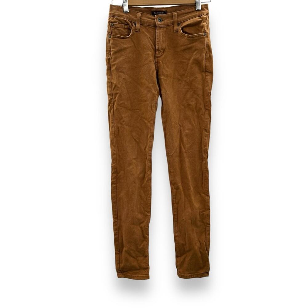 James Jeans James Twiggy Tan Low‎ Rise Skinny Jeans Sz 26
